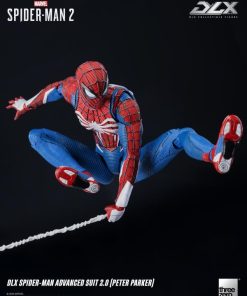 Marvel's Spider-Man 2 DLX Spider-Man Advanced Suit 2.0 (Peter Parker) Action Figure - Image 8