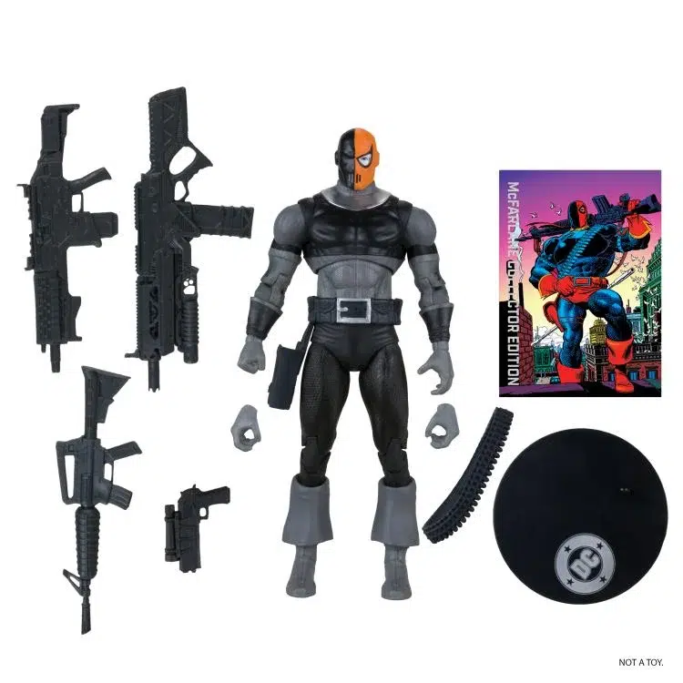 Deathstroke the Terminator DC Multiverse Collector Edition Deathstroke Platinum (Chase) Action Figure - Image 5