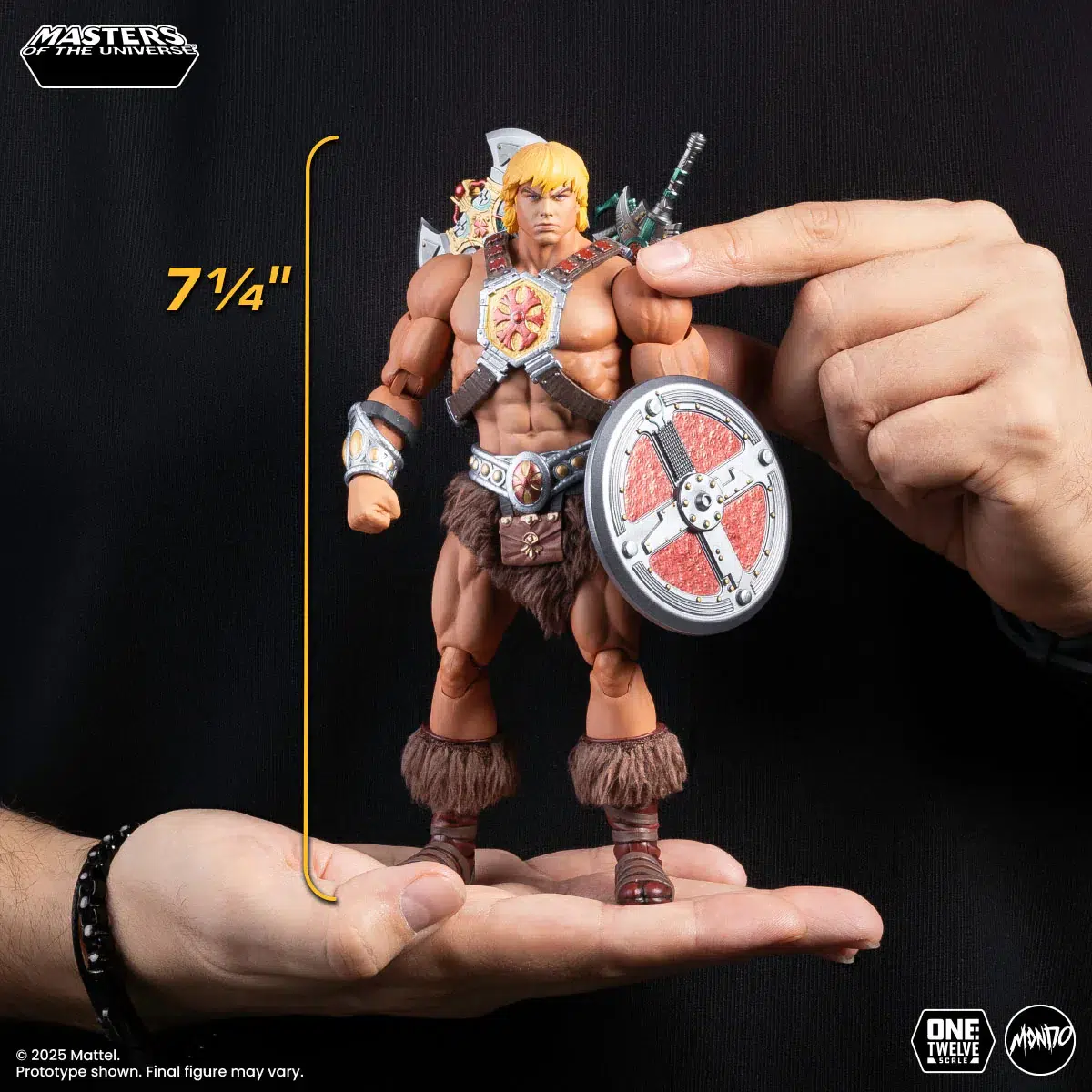 He-Man and the Masters of the Universe He-Man (200X Ver.) 1/12 Scale Action Figure - Image 6