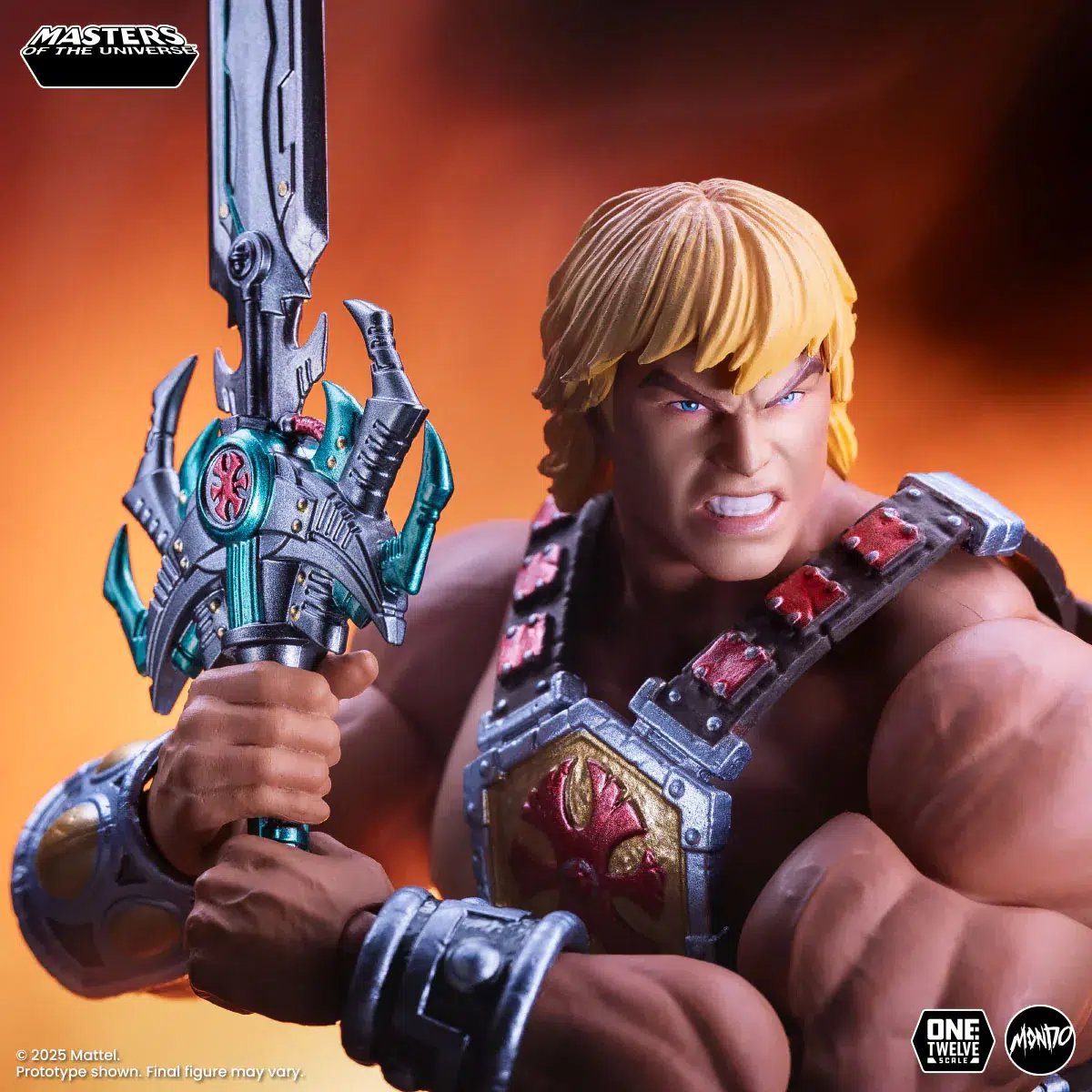 He-Man and the Masters of the Universe He-Man (200X Ver.) 1/12 Scale Action Figure - Image 9