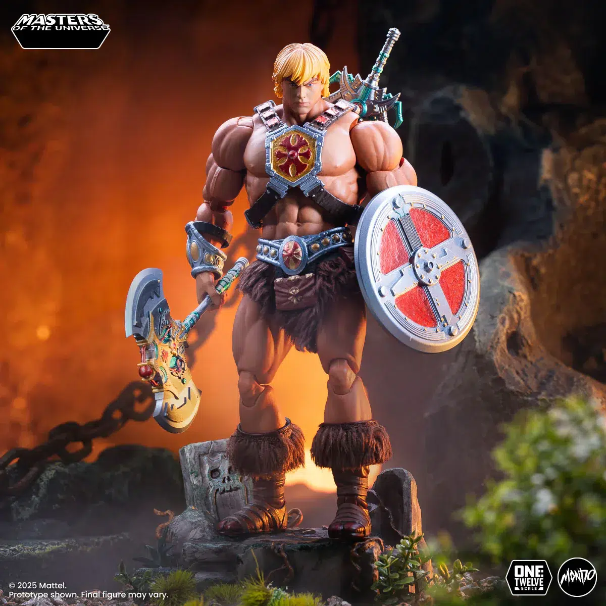 He-Man and the Masters of the Universe He-Man (200X Ver.) 1/12 Scale Action Figure - Image 14