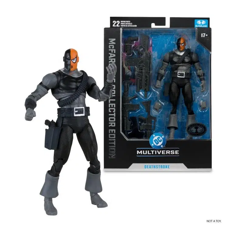 Deathstroke the Terminator DC Multiverse Collector Edition Deathstroke Platinum (Chase) Action Figure - Image 6