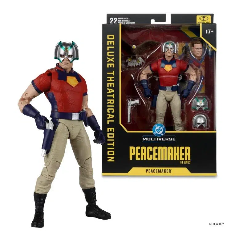 Peacemaker DC Multiverse Peacemaker (Deluxe Theatrical Edition) Action Figure - Image 8