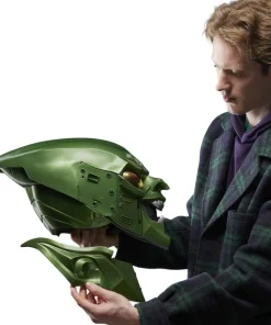 Spider-Man: No Way Home Marvel Legends Green Goblin 1:1 Scale Wearable Helmet - Image 12