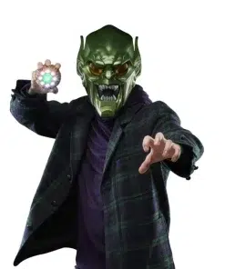 Spider-Man: No Way Home Marvel Legends Green Goblin 1:1 Scale Wearable Helmet - Image 19