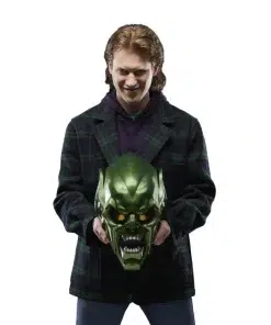 Spider-Man: No Way Home Marvel Legends Green Goblin 1:1 Scale Wearable Helmet - Image 10