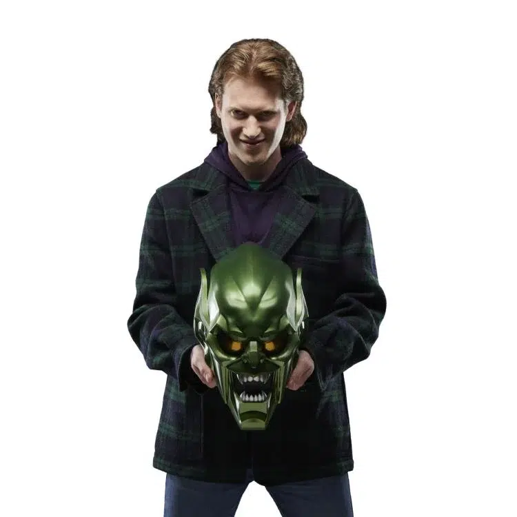 Spider-Man: No Way Home Marvel Legends Green Goblin 1:1 Scale Wearable Helmet - Image 10