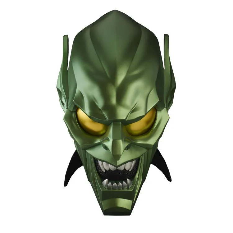 Spider-Man: No Way Home Marvel Legends Green Goblin 1:1 Scale Wearable Helmet - Image 2