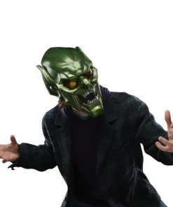 Spider-Man: No Way Home Marvel Legends Green Goblin 1:1 Scale Wearable Helmet - Image 17