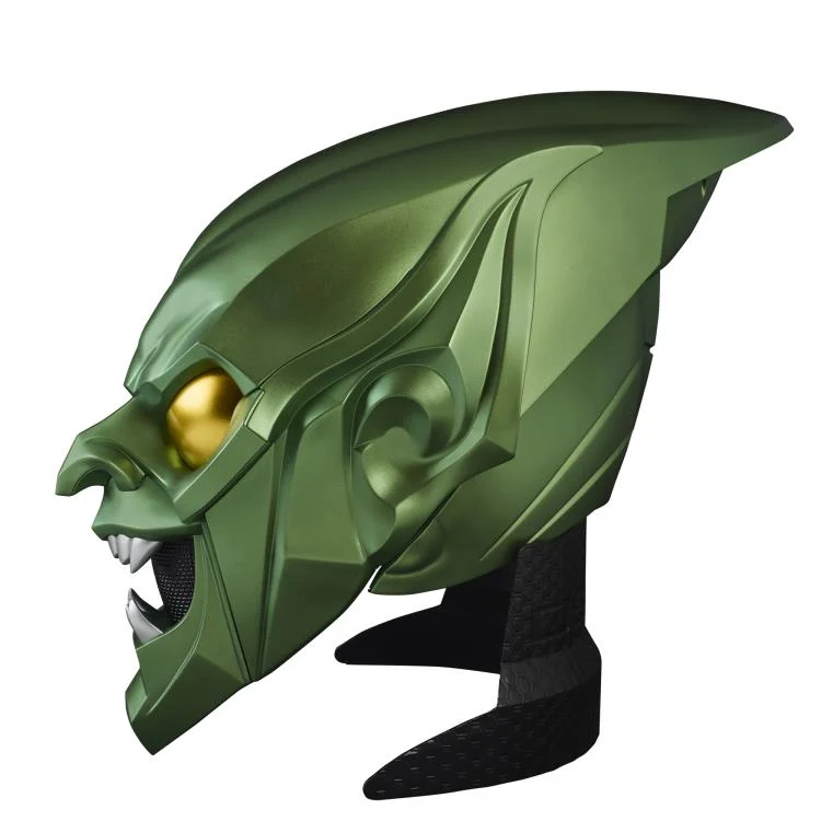 Spider-Man: No Way Home Marvel Legends Green Goblin 1:1 Scale Wearable Helmet - Image 3