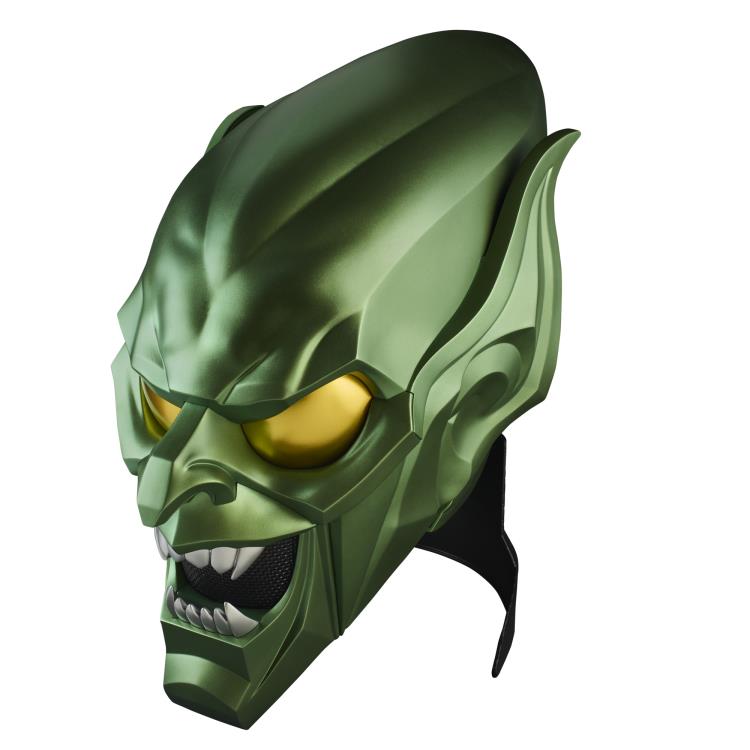 Spider-Man: No Way Home Marvel Legends Green Goblin 1:1 Scale Wearable Helmet - Image 6
