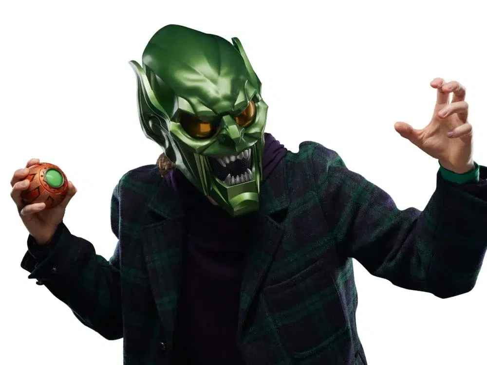 Spider-Man: No Way Home Marvel Legends Green Goblin 1:1 Scale Wearable Helmet - Image 20