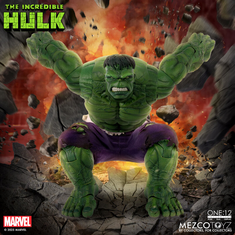 Marvel One:12 Collective The Incredible Hulk Action Figure - Image 3