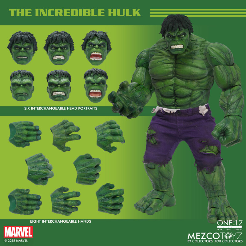 Marvel One:12 Collective The Incredible Hulk Action Figure - Image 10