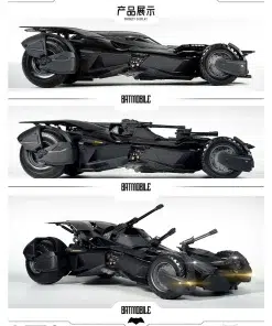 Alternative view of Justice League Batmobile 1/12 Scale Model Kit