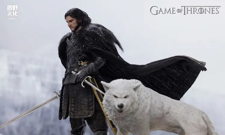 Yuanye Culture x Kong Lingge 1/12 Game of Thrones Jon Snow Action Figure (Deluxe Version)