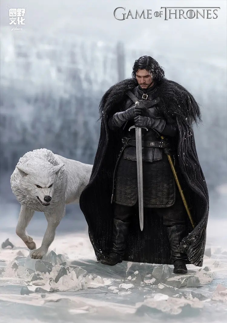 Yuanye Culture x Kong Lingge 1/12 Game of Thrones Jon Snow Action Figure (Deluxe Version) - Image 4