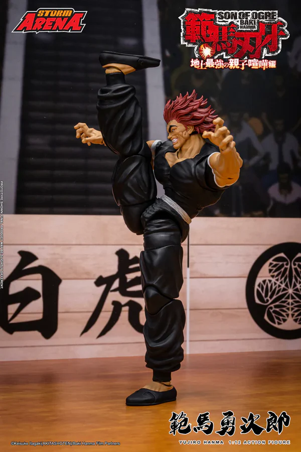 Baki Hanma: Son of Ogre Storm Arena Yujiro Hanma 1/12 Scale Action Figure - Image 7