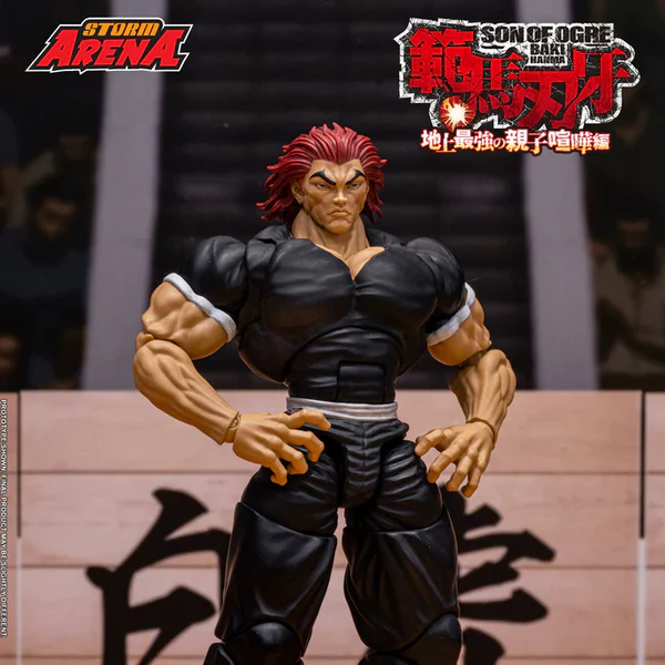 Baki Hanma: Son of Ogre Storm Arena Yujiro Hanma 1/12 Scale Action Figure - Image 2