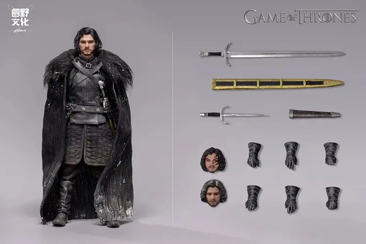Yuanye Culture x Kong Lingge 1/12 Game of Thrones Jon Snow Action Figure (Deluxe Version) - Image 9