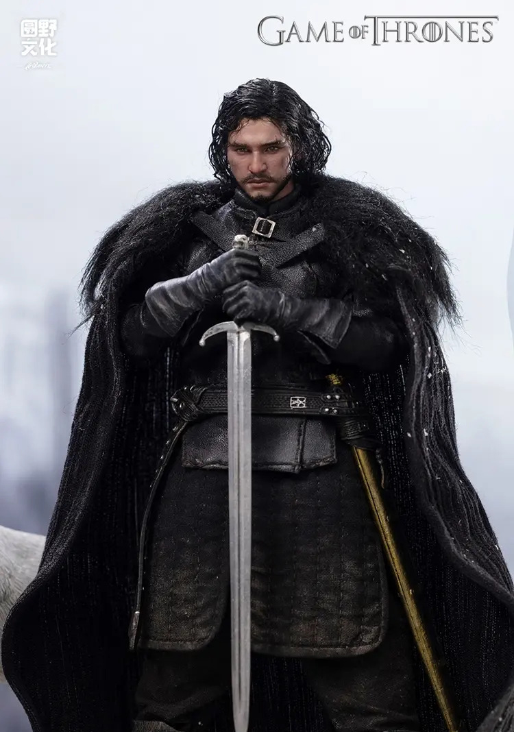 Yuanye Culture x Kong Lingge 1/12 Game of Thrones Jon Snow Action Figure (Deluxe Version) - Image 3