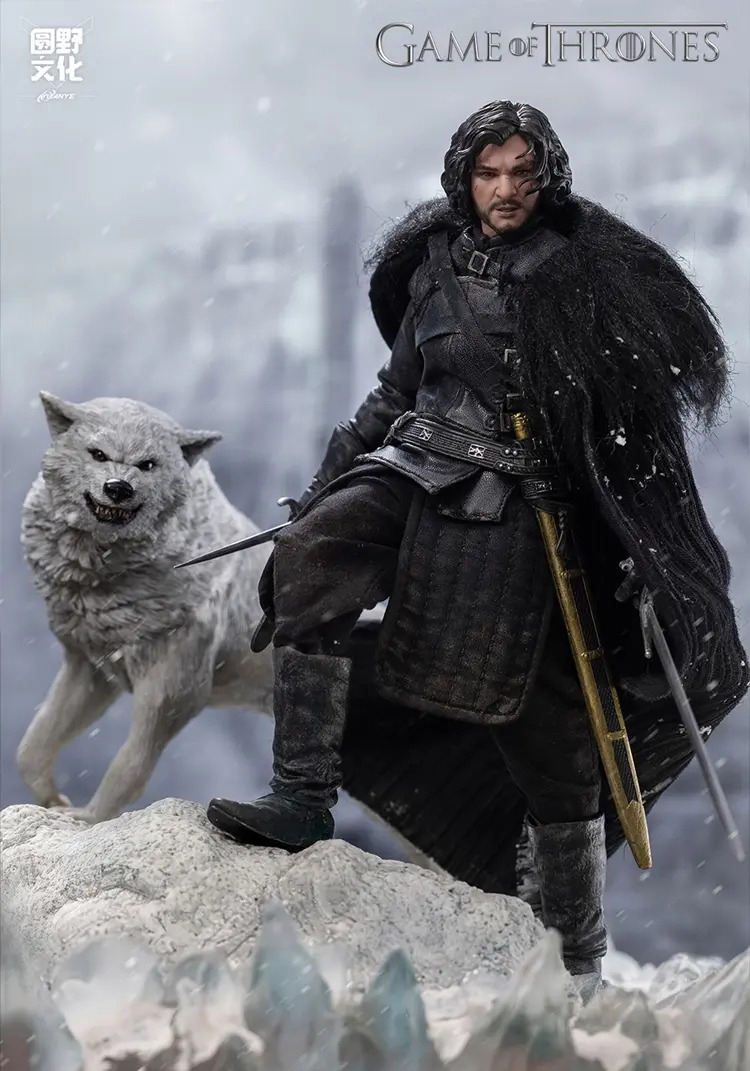 Yuanye Culture x Kong Lingge 1/12 Game of Thrones Jon Snow Action Figure (Deluxe Version) - Image 6